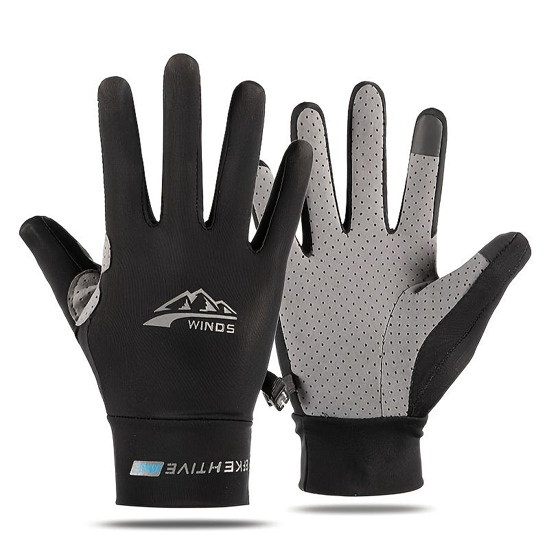 Summer sun protection gloves for men, ice silk gloves with high elasticity for women, cycling sports, electric bike driving gloves S чёрный
Summer sun protection gloves for men, ice silk gloves with high elasticity for women, cycling sports, electric bike driving gloves S чёрный
