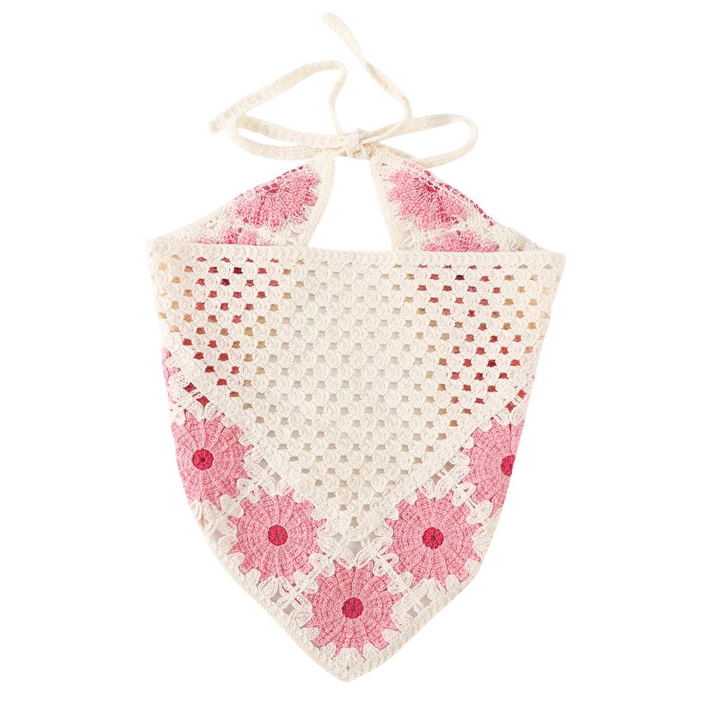 Crochet Flower Bandana Knitted Hair Kerchief Tie Back Head Wrap Color Matching Pastoral Turban for Girls Photo Props Accessories
Crochet Flower Bandana Knitted Hair Kerchief Tie Back Head Wrap Color Matching Pastoral Turban for Girls Photo Props Accessories