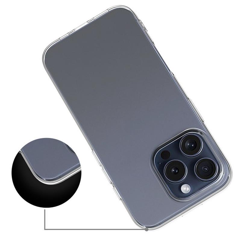 For iPhone 16 Pro Max Cell Phone Case Ultra-Thin Clear TPU Cover with Big Lens Hole A
For iPhone 16 Pro Max Cell Phone Case Ultra-Thin Clear TPU Cover with Big Lens Hole A