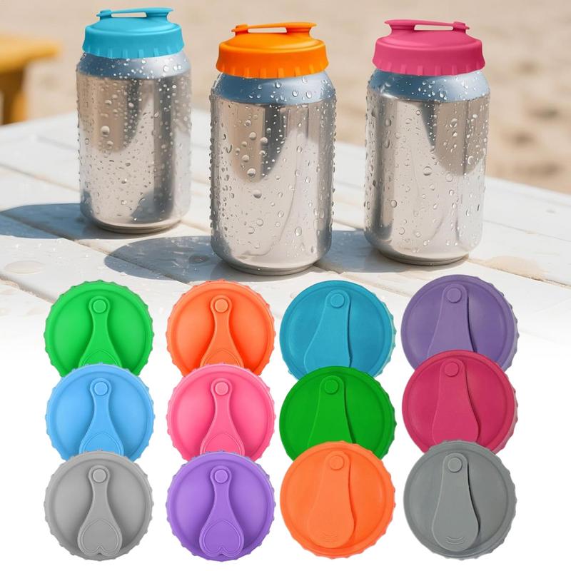 Reusable Beverage Can Covers Beverage Can Lids Soda Lid Protectors Can Silicone Sealing Bottle Cap Leak-proof Sealing Lid
Reusable Beverage Can Covers Beverage Can Lids Soda Lid Protectors Can Silicone Sealing Bottle Cap Leak-proof Sealing Lid