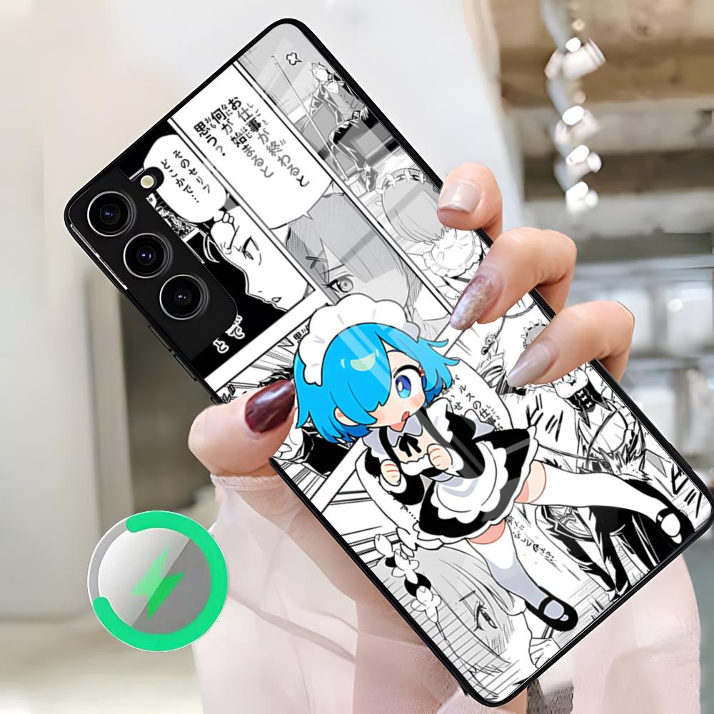 Anime Re Zero Rem Phone Case For Samsung S26 Ultra S25 Edge S23 S22 S21 S20 Ultra Plus S24 Fe A25 Magnetic Glass Cover Samsung S24 FE
Anime Re Zero Rem Phone Case For Samsung S26 Ultra S25 Edge S23 S22 S21 S20 Ultra Plus S24 Fe A25 Magnetic Glass Cover Samsung S24 FE