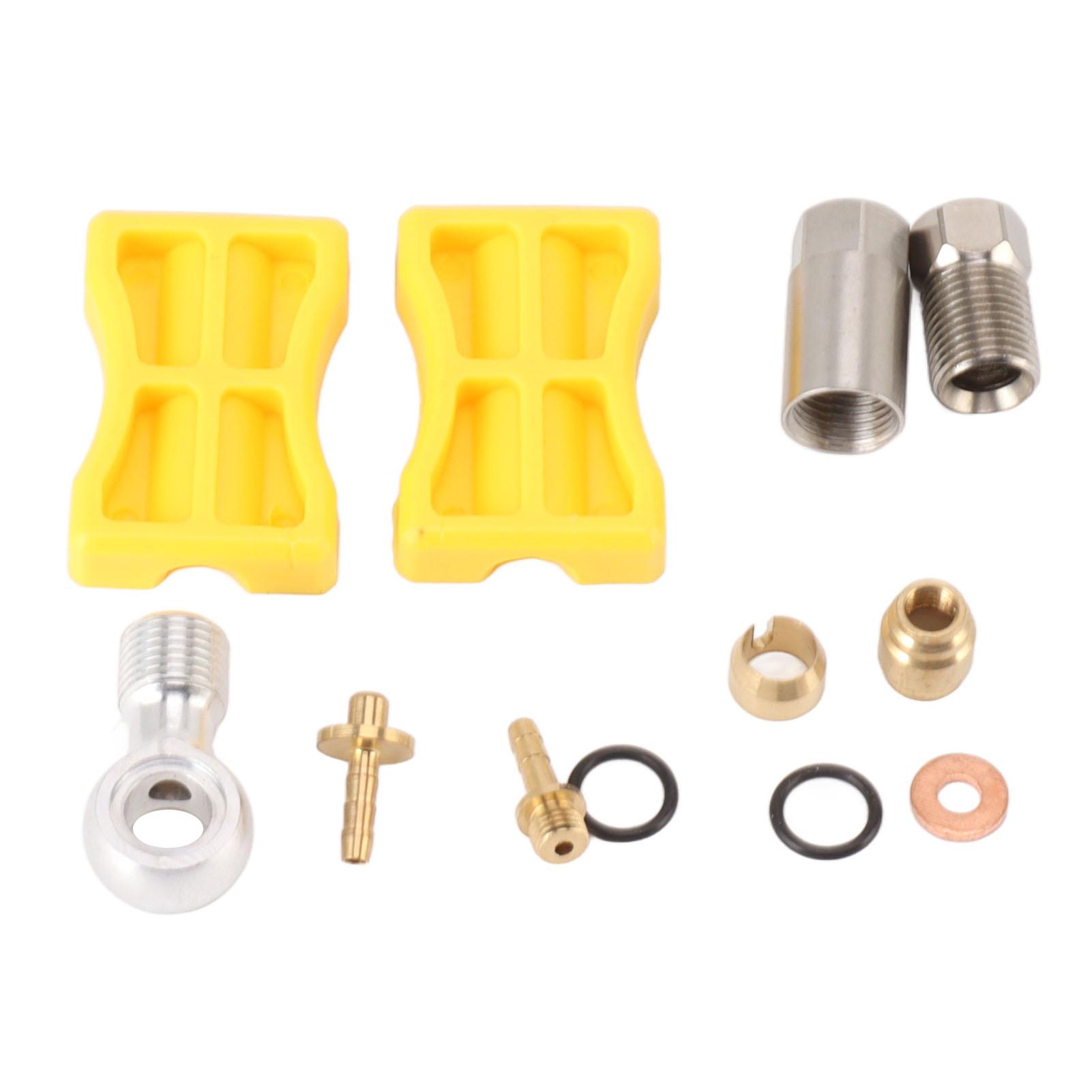 Bike Brake Hose Connector Reusable Olive Connecting Insert Hydraulic Connector Set for Mountain Bicycle
Bike Brake Hose Connector Reusable Olive Connecting Insert Hydraulic Connector Set for Mountain Bicycle