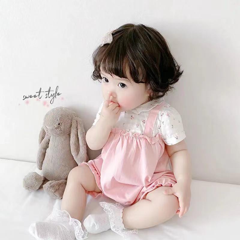 Trendy Infant & Toddler Summer Romper: Cute, Fashionable, Comfortable Jumpsuit for Baby Girls 73 cm
Trendy Infant & Toddler Summer Romper: Cute, Fashionable, Comfortable Jumpsuit for Baby Girls 73 cm