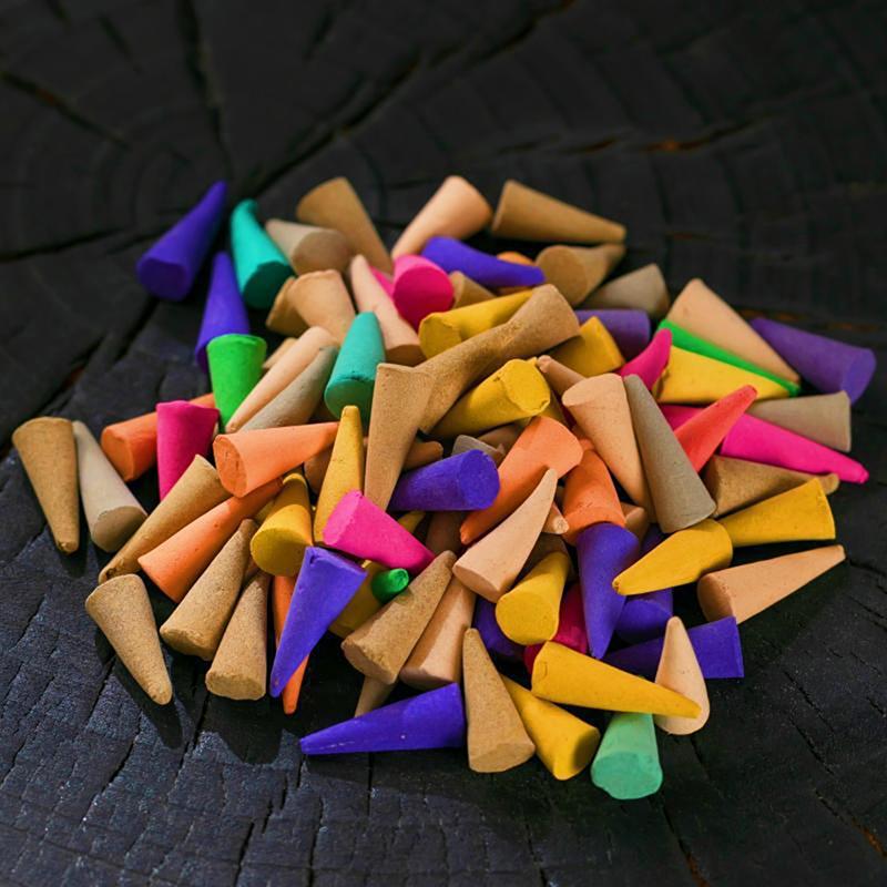 60PCS Bulk Incenses Aromatherapy Natural Small Incense Cones Fragrant Sandalwood Jasmine Lavender Tower Spices Cones
60PCS Bulk Incenses Aromatherapy Natural Small Incense Cones Fragrant Sandalwood Jasmine Lavender Tower Spices Cones