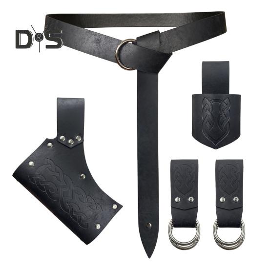 5 шт./комплект. Середньовічний ремінь. Спідниця. Затиск. Кобура. Підсумок. Набір рогових кобур. Штучна шкіра. Регульовані аксесуари. A чорний
5 шт./комплект. Середньовічний ремінь. Спідниця. Затиск. Кобура. Підсумок. Набір рогових кобур. Штучна шкіра. Регульовані аксесуари. A чорний