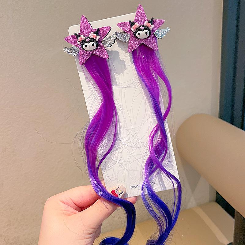 Заколка-косичка со звездой Куроми - Сладкий и крутой детский парик-аксессуар
Заколка-косичка со звездой Куроми - Сладкий и крутой детский парик-аксессуар