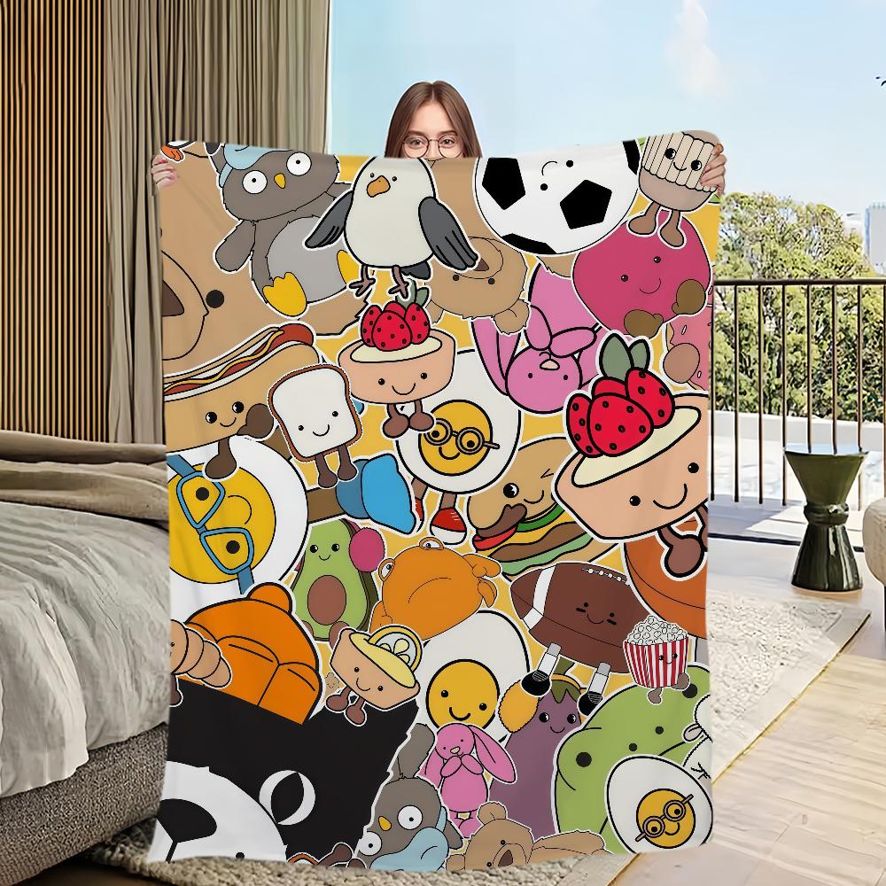 Fashion J-Jellycat-ES Cute Blanket Flannel warm comfort soft plush blanket For Picnic Beds Sofas Homes And Bedrooms 80x60in
Fashion J-Jellycat-ES Cute Blanket Flannel warm comfort soft plush blanket For Picnic Beds Sofas Homes And Bedrooms 80x60in