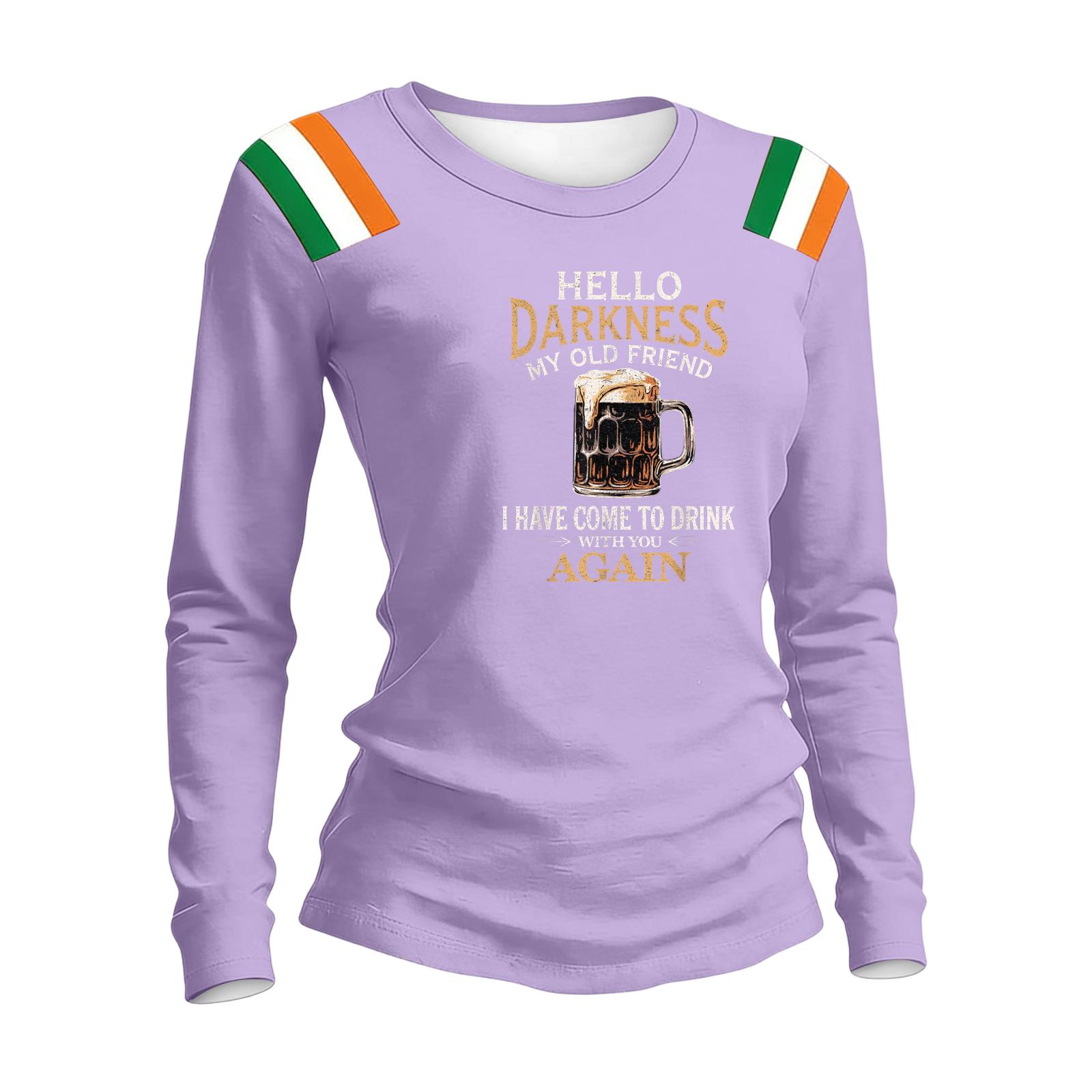 Women s Fashion Casual Printed Round Neck Long Sleeve Pullover Top XXXXL фіолетовий
Women s Fashion Casual Printed Round Neck Long Sleeve Pullover Top XXXXL фіолетовий
