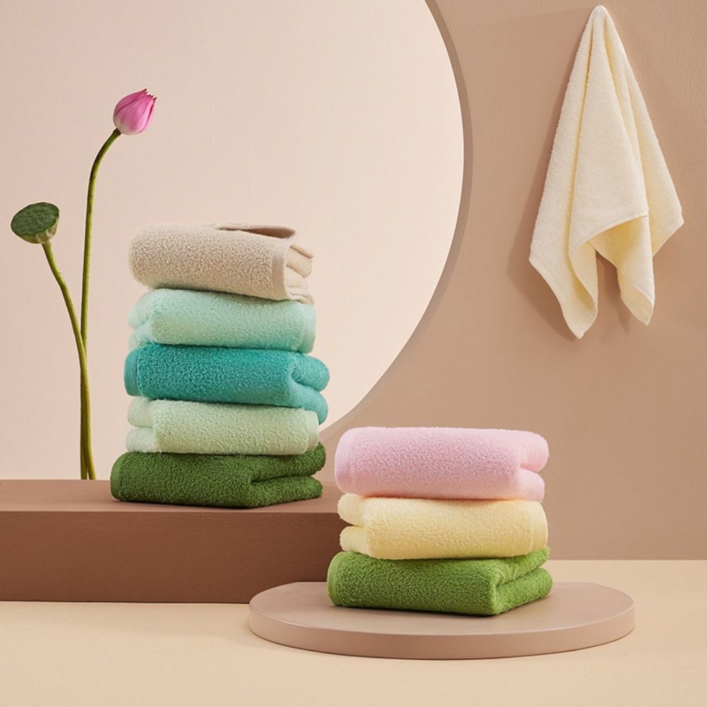 34x75cm Colour Cotton Bath Towel Thickened Hand Towel Couple Shower Towel Face Wash
34x75cm Colour Cotton Bath Towel Thickened Hand Towel Couple Shower Towel Face Wash