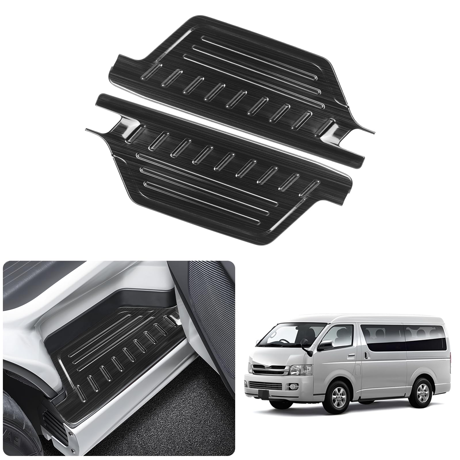 Auto Spec Toyota Hiace 200 Series Защита боковых порогов Накладка на порог Защитная накладка HIACE H200 Стандартные модели с 1-й по 7-ю Защитная накладка на внутренний порог
Auto Spec Toyota Hiace 200 Series Защита боковых порогов Накладка на порог Защитная накладка HIACE H200 Стандартные модели с 1-й по 7-ю Защитная накладка на внутренний порог