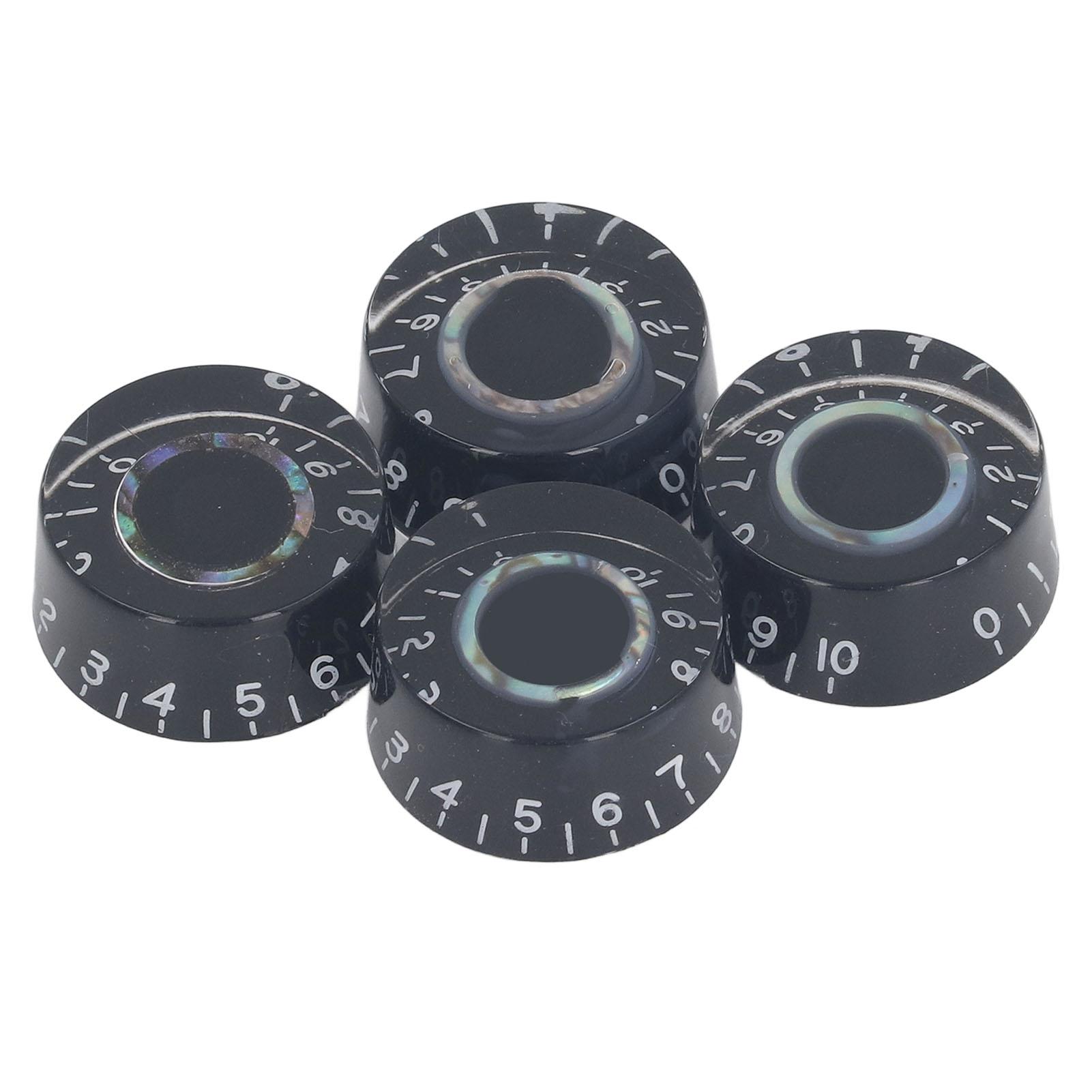 4PCS Guitar Knobs Speed Volume Tone Control Knob Replacement for LP Style Electric Guitars 6mm
4PCS Guitar Knobs Speed Volume Tone Control Knob Replacement for LP Style Electric Guitars 6mm