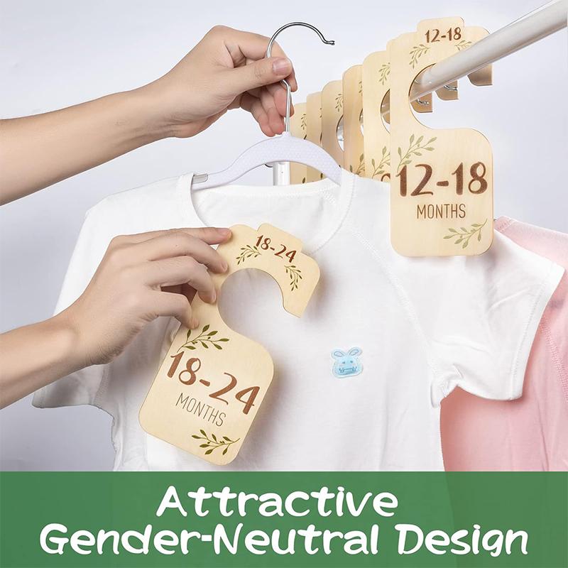 8Pcs/Set Storage Organizer Home Born To 24 Month Gift Baby Closet Divider Size Dividers Wood Card Clothes Hanger 8PCS
8Pcs/Set Storage Organizer Home Born To 24 Month Gift Baby Closet Divider Size Dividers Wood Card Clothes Hanger 8PCS