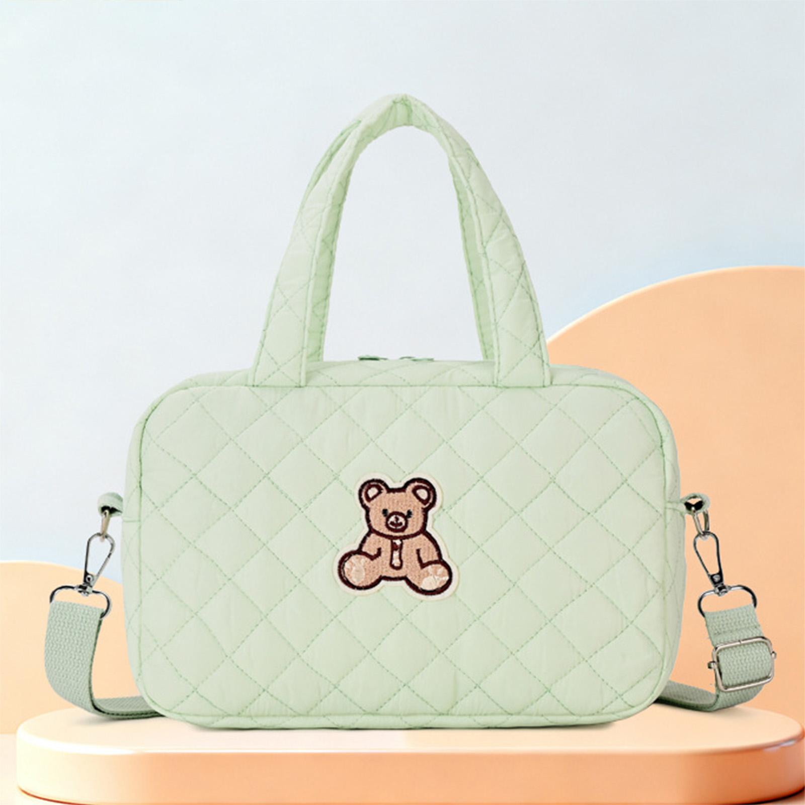 Baby Diaper Bag Tote with Adjustable Strap Travel Duffle Bag Solid Color Crossbody Diaper Bags Large Capacity for Girl Teens зелёный
Baby Diaper Bag Tote with Adjustable Strap Travel Duffle Bag Solid Color Crossbody Diaper Bags Large Capacity for Girl Teens зелёный
