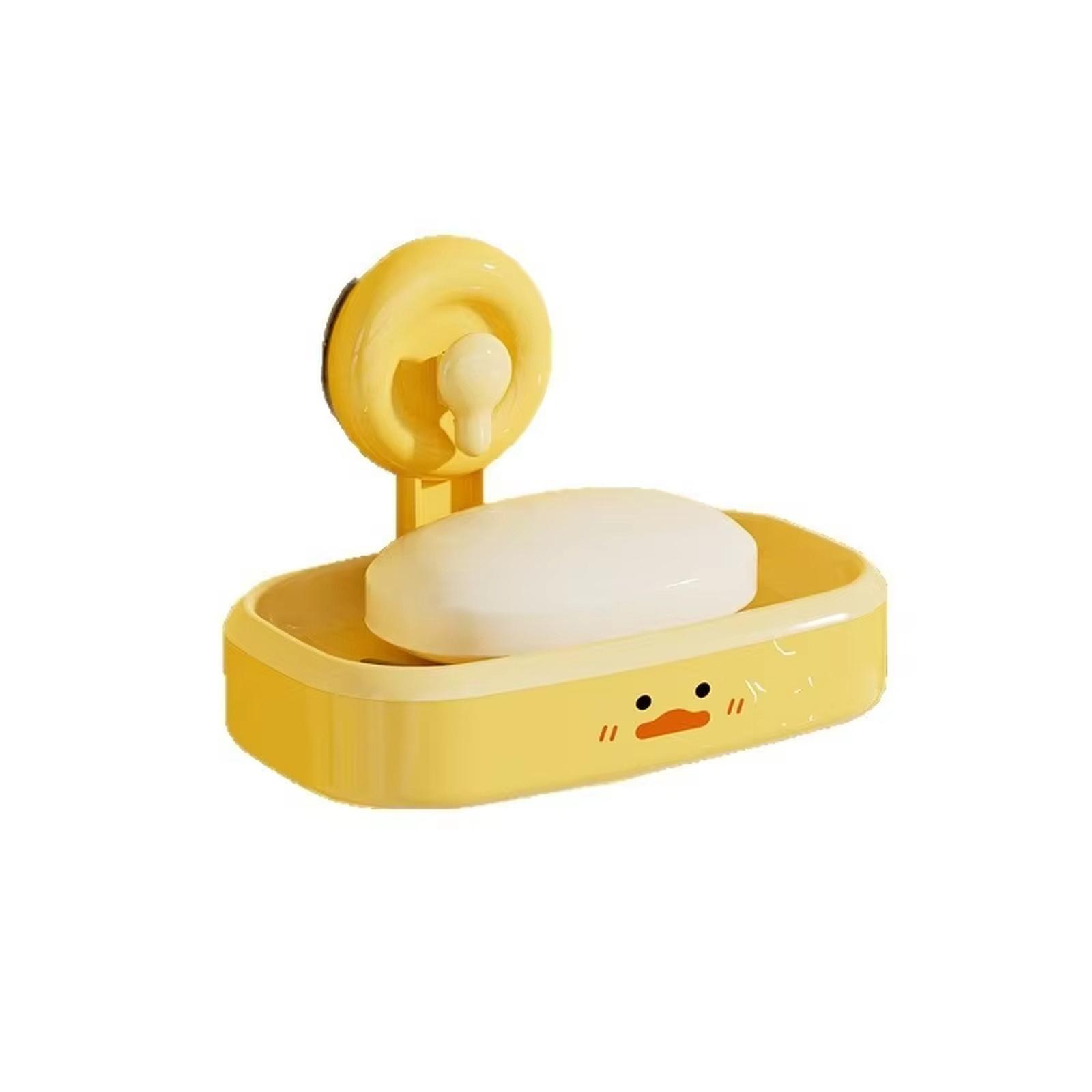Suction Cup Soap Holder Removable No Drilling Bathroom Soap Dish Wall Mount Cartoon Design Soap Rack one size жёлтый
Suction Cup Soap Holder Removable No Drilling Bathroom Soap Dish Wall Mount Cartoon Design Soap Rack one size жёлтый