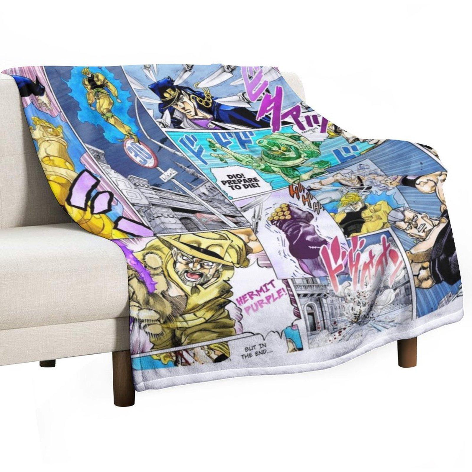 Аниме коллаж J0J0 Плед Шагги Пикник Роскошный Дизайнерский Фланелевый Плед 30x40in
Аниме коллаж J0J0 Плед Шагги Пикник Роскошный Дизайнерский Фланелевый Плед 30x40in