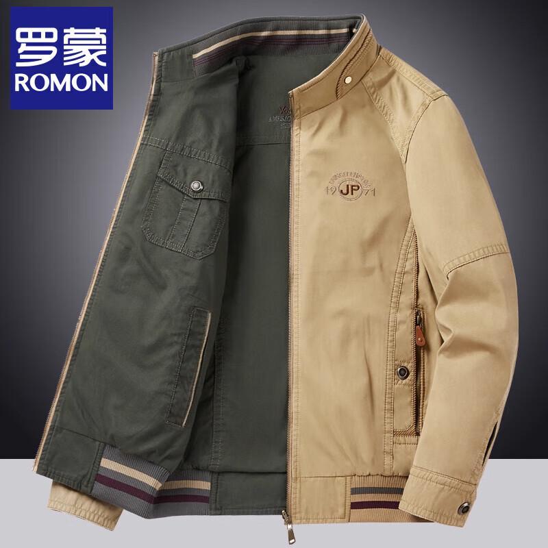 Romon Men s Reversible Stand-Collar Jacket M
Romon Men s Reversible Stand-Collar Jacket M