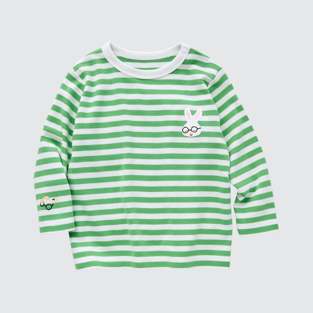 UNIQLO BT Книжка с картинками, футболка с круглым вырезом (длинный рукав) В 
UNIQLO BT Книжка с картинками, футболка с круглым вырезом (длинный рукав) В