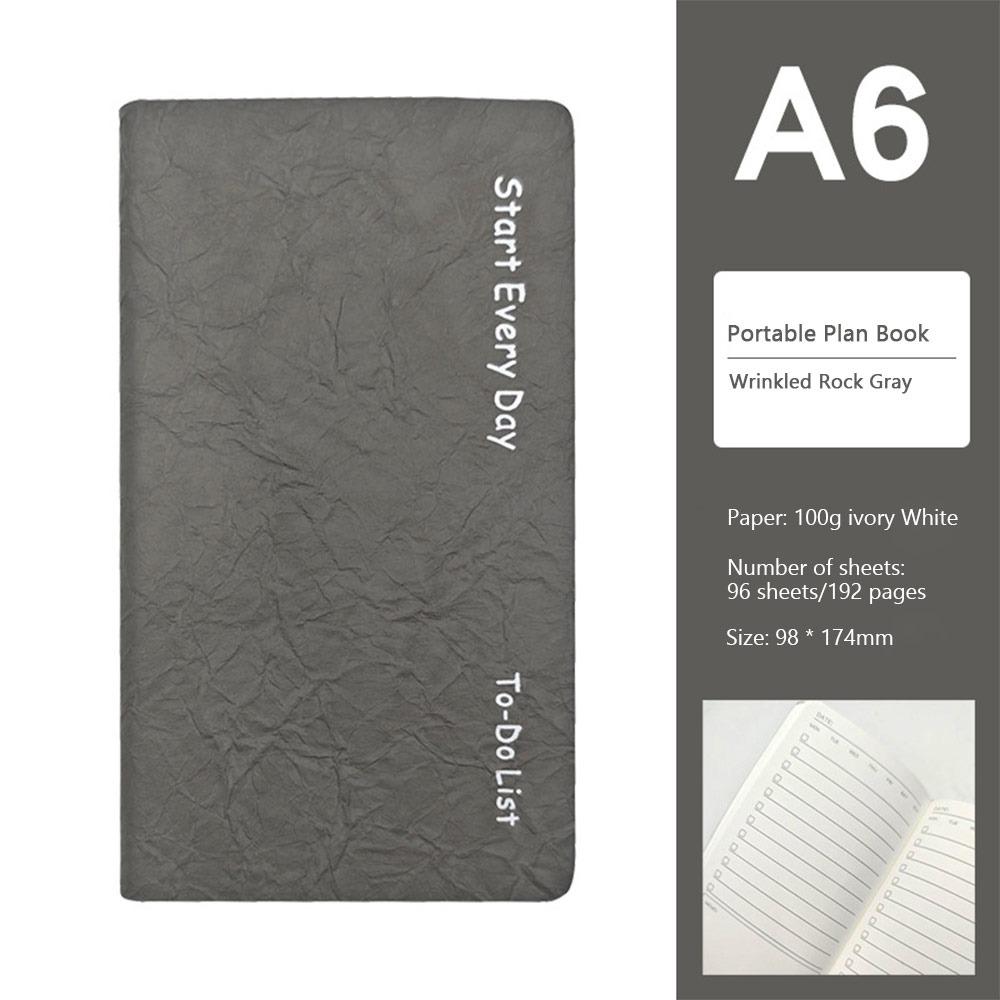 Creative A6 Todolist Notebook Multicolor Paper Scrapbook Self-discipline Tracker Stationery Daily Planner Office Use серый
Creative A6 Todolist Notebook Multicolor Paper Scrapbook Self-discipline Tracker Stationery Daily Planner Office Use серый