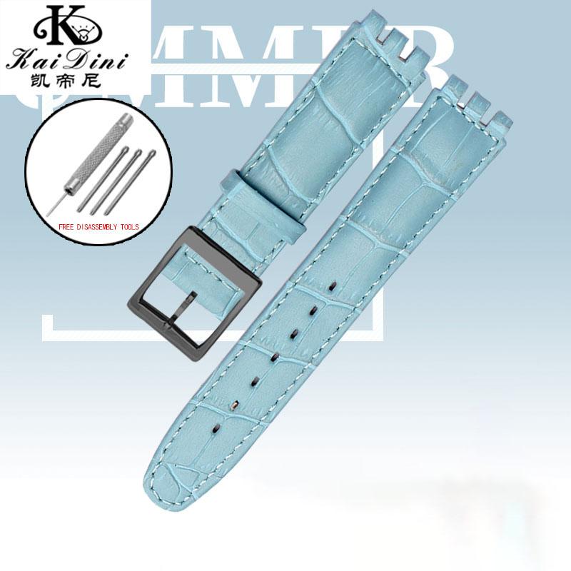 17mm 19mm Cowhide Watch Strap for SWATCH Genuine Cowhide Leather Bracelet Men Women Waterproof Sport Replacement Watchband 17mm
17mm 19mm Cowhide Watch Strap for SWATCH Genuine Cowhide Leather Bracelet Men Women Waterproof Sport Replacement Watchband 17mm