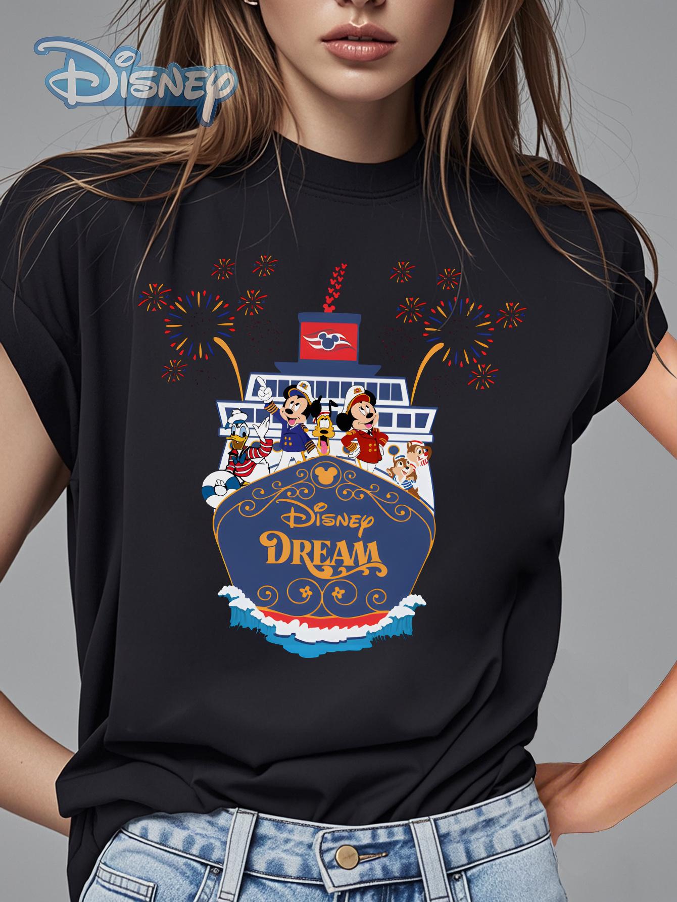Fantasy Cruise Line Unisex Pattern TShirtMickey and Friends Dream Design Trendy Casual Short Sleeve Top Heart Pattern S
Fantasy Cruise Line Unisex Pattern TShirtMickey and Friends Dream Design Trendy Casual Short Sleeve Top Heart Pattern S