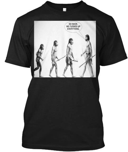 Evolution 100% Cotton T-shirt Mens Tees Top Made in the USA T-Shirt Tee Top Unisex XL
Evolution 100% Cotton T-shirt Mens Tees Top Made in the USA T-Shirt Tee Top Unisex XL
