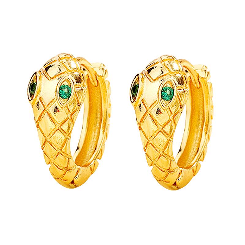 Серьги-змеи с зеленым бриллиантом, универсальные модные трендовые серьги-пряжки в виде кобры, ретро-серьги-змеи с текстурой холодного ветра copper
Серьги-змеи с зеленым бриллиантом, универсальные модные трендовые серьги-пряжки в виде кобры, ретро-серьги-змеи с текстурой холодного ветра copper