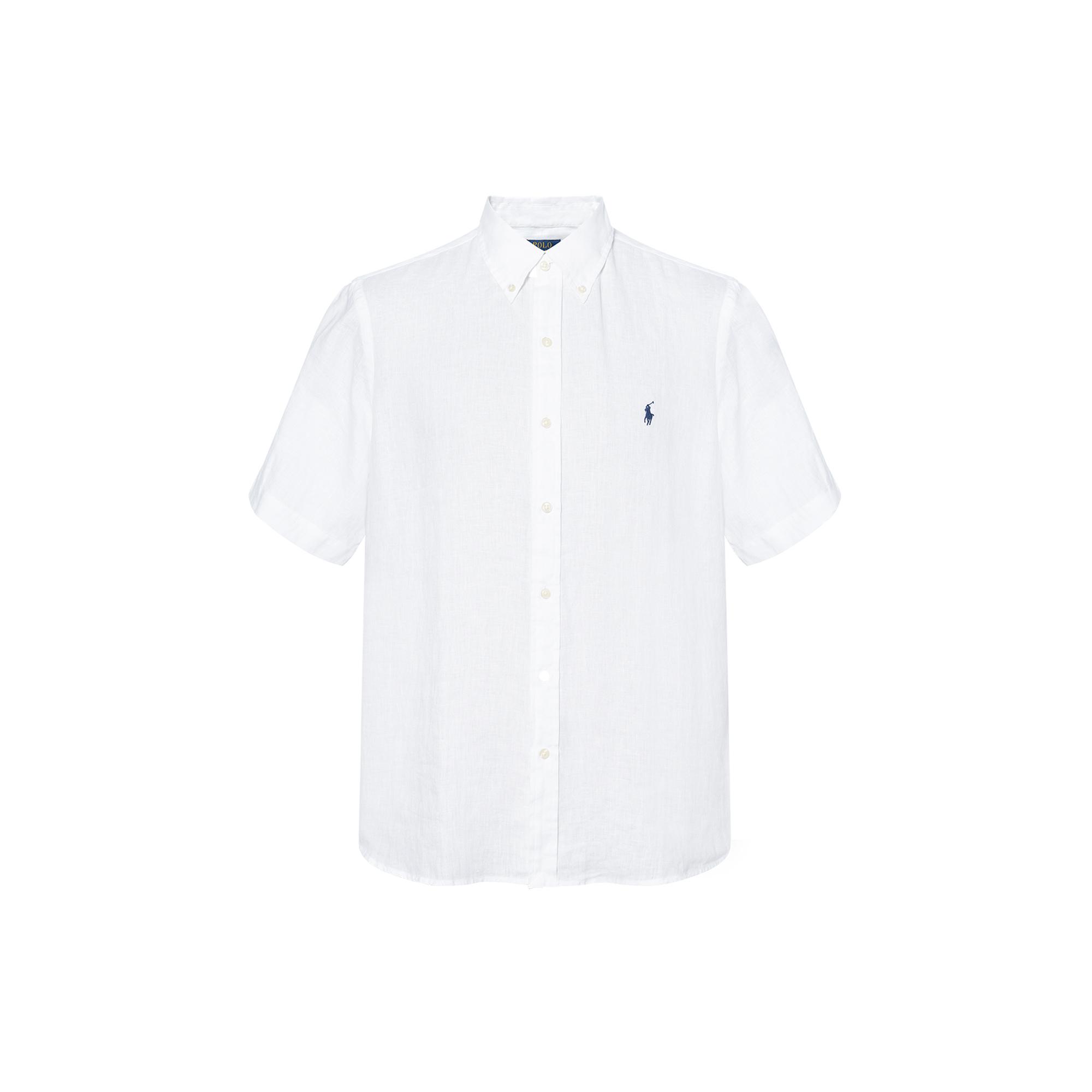 Polo Ralph Lauren SS23 Solid Color Logo Embroidered Single-Breasted Short Sleeve Shirt Men shirts White 710866964-003 S
Polo Ralph Lauren SS23 Solid Color Logo Embroidered Single-Breasted Short Sleeve Shirt Men shirts White 710866964-003 S