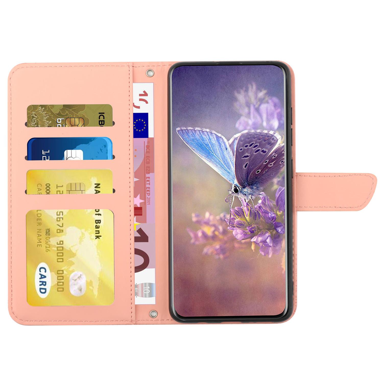HT03 PU Leather Flip Phone Case for Sony Xperia 10 V Stand Wallet Butterfly Flowers Imprinted Cover with Strap Pink
HT03 PU Leather Flip Phone Case for Sony Xperia 10 V Stand Wallet Butterfly Flowers Imprinted Cover with Strap Pink