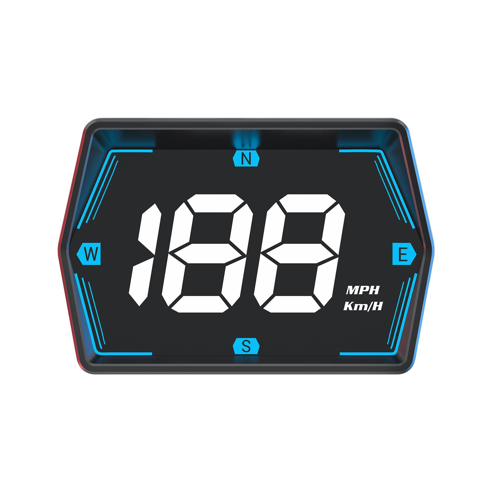 G20/G21 GPS HUD Автомобільний проекційний дисплей Спідометр Компас Розумний лічильник KMH MPH Нагадування про втому за кермом Сигналізація про перевищення швидкості Для всіх автомобілів Customized G20 HUD
G20/G21 GPS HUD Автомобільний проекційний дисплей Спідометр Компас Розумний лічильник KMH MPH Нагадування про втому за кермом Сигналізація про перевищення швидкості Для всіх автомобілів Customized G20 HUD