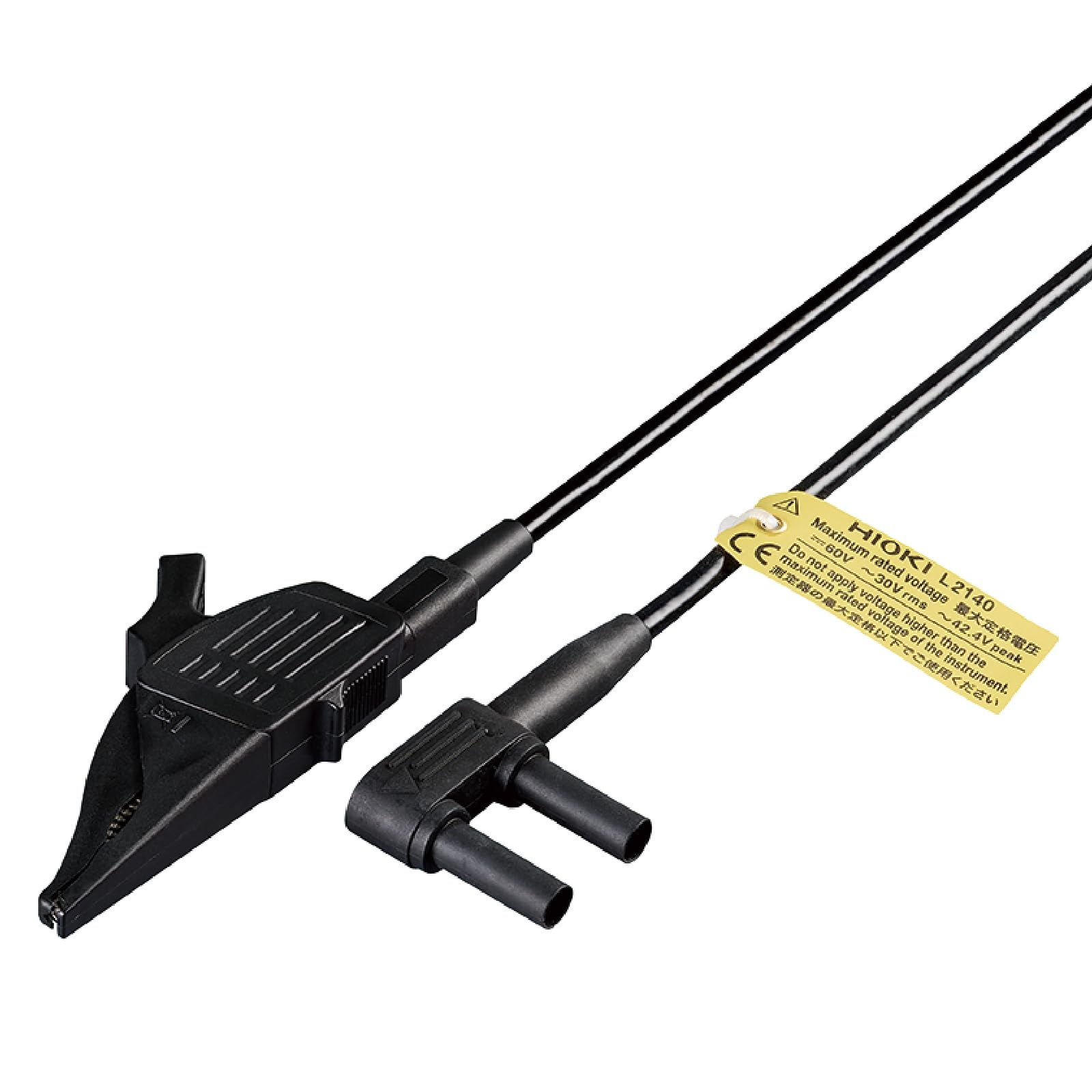 Hioki Electric Test Lead for Black RM3548-50 L2140-02 чорний 
Hioki Electric Test Lead for Black RM3548-50 L2140-02 чорний