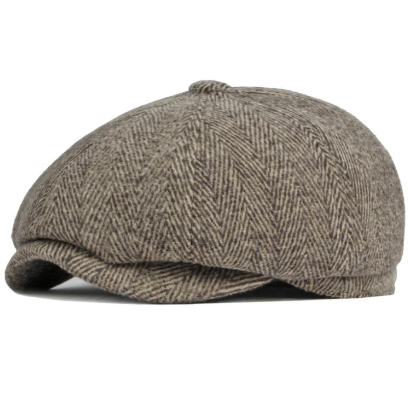 HT3336 Mens Berets Autumn Winter Cap Hat Thick Warm Men Beret Cap Male Vintage Wool Beret Hat Dad Grandfather Octagonal Flat Cap XL 59-60CM кавовий
HT3336 Mens Berets Autumn Winter Cap Hat Thick Warm Men Beret Cap Male Vintage Wool Beret Hat Dad Grandfather Octagonal Flat Cap XL 59-60CM кавовий
