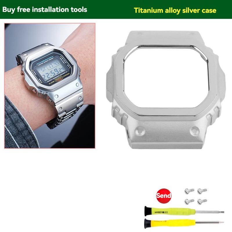 DW5600 Титановый сплав Ремешок и корпус Для G-SHOCK Casio dw-5600 GW-B5600 GWM-5610 Ремешок для часов титановый цельнометаллический Безель Инструмент для ремонта DW-5600
DW5600 Титановый сплав Ремешок и корпус Для G-SHOCK Casio dw-5600 GW-B5600 GWM-5610 Ремешок для часов титановый цельнометаллический Безель Инструмент для ремонта DW-5600
