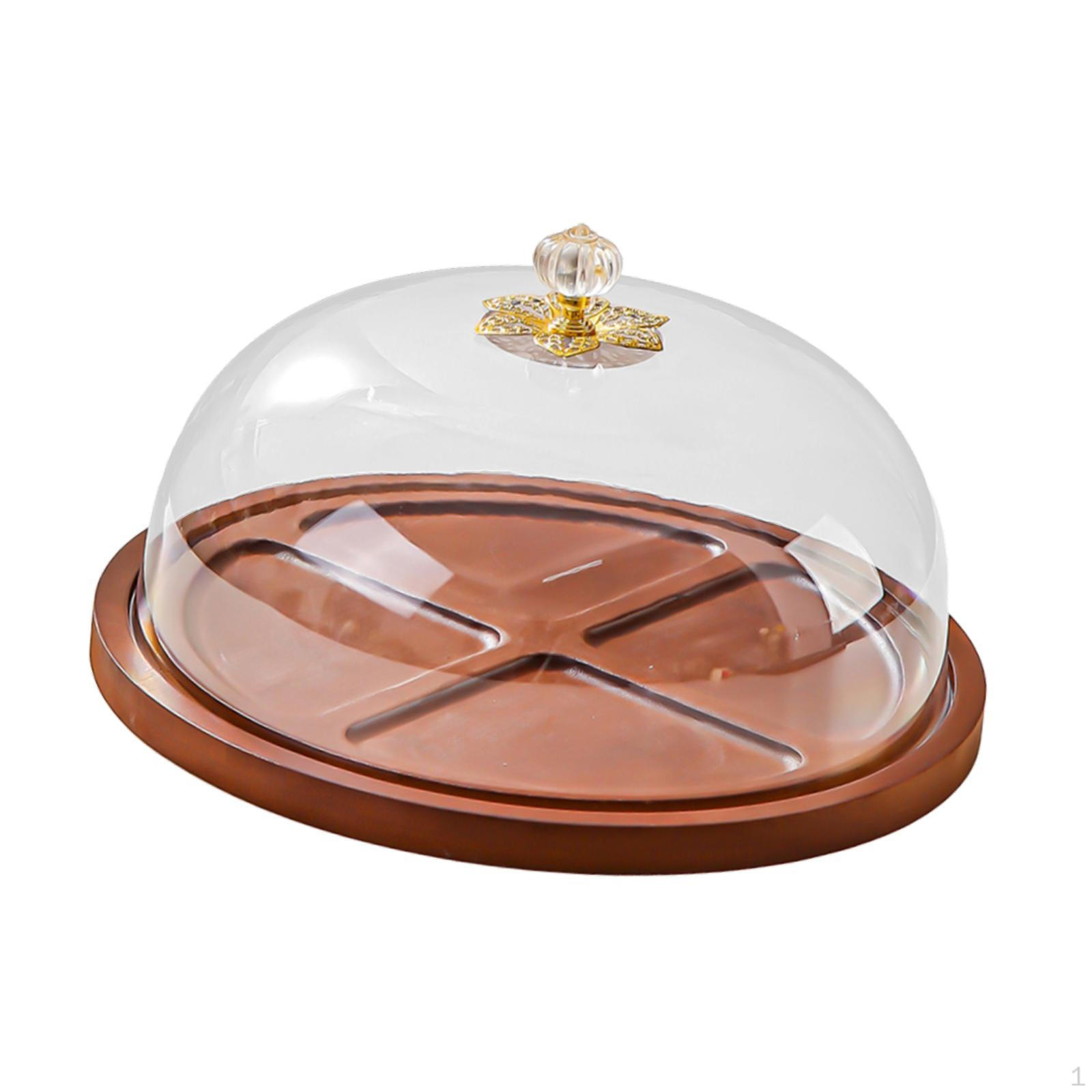 Cake Stand With Lid Bread Organizer Serving Plate Featuring Wood TPE Clear Dome For Pies Cookies Round 27x15cm
Cake Stand With Lid Bread Organizer Serving Plate Featuring Wood TPE Clear Dome For Pies Cookies Round 27x15cm