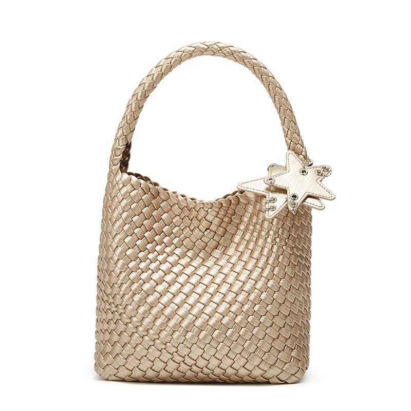 Tote Bag for Women, Large Capacity Laid-back Style Shoulder and Armpit Bucket Bag золотий
Tote Bag for Women, Large Capacity Laid-back Style Shoulder and Armpit Bucket Bag золотий
