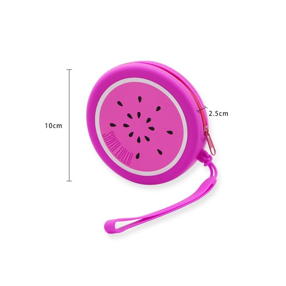 New Silicone Storage Bag Round with Zipper Data Cable/earphone Storage Bag Small Colorful Fruits Travel Coin Purse
New Silicone Storage Bag Round with Zipper Data Cable/earphone Storage Bag Small Colorful Fruits Travel Coin Purse