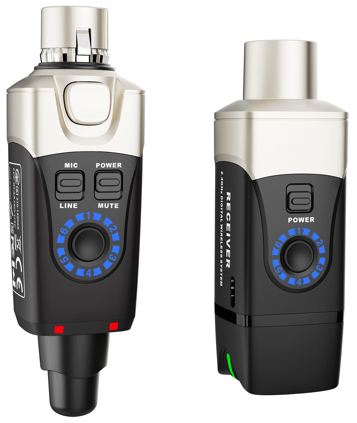 Xvive U3 Xvive Microphone Digital Wireless System for Dynamic Microphone
Xvive U3 Xvive Microphone Digital Wireless System for Dynamic Microphone