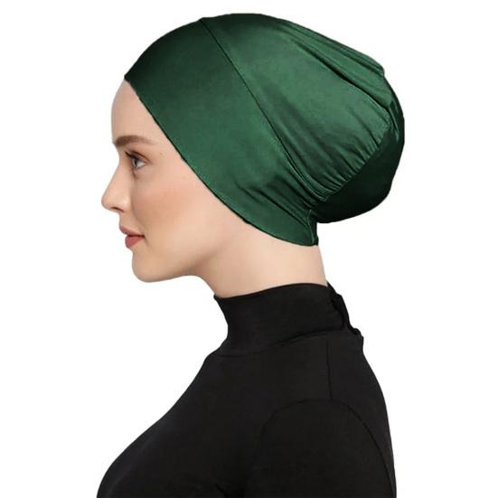 Women Undercap Solid Non-slip Color Headscarf Cap Stretch Cotton Breathable Under Scarf
Women Undercap Solid Non-slip Color Headscarf Cap Stretch Cotton Breathable Under Scarf