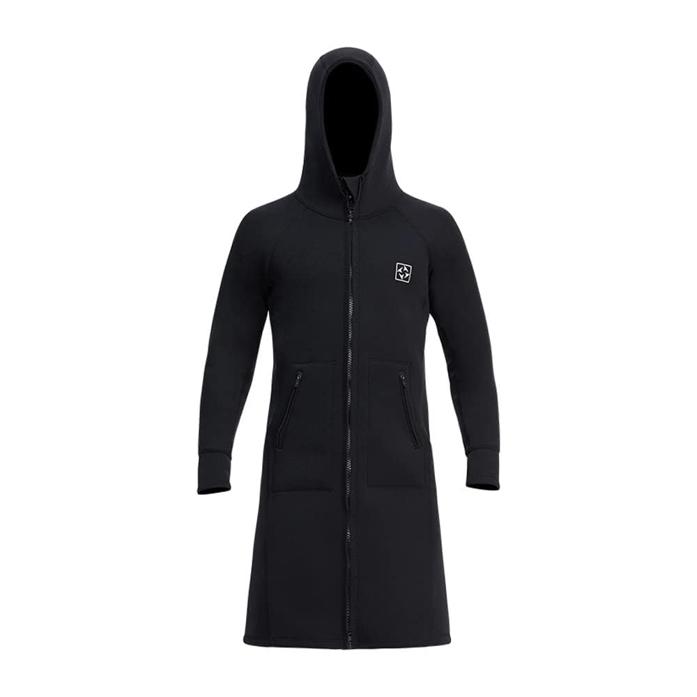 MORGEN SKY 3mm Boat Coat Diving Jacket Wetsuit Marine Coat Long Length Outerwear Neoprene Hooded Fishing Outdoor Cold Protection Windproof Windbreaker чёрный
MORGEN SKY 3mm Boat Coat Diving Jacket Wetsuit Marine Coat Long Length Outerwear Neoprene Hooded Fishing Outdoor Cold Protection Windproof Windbreaker чёрный