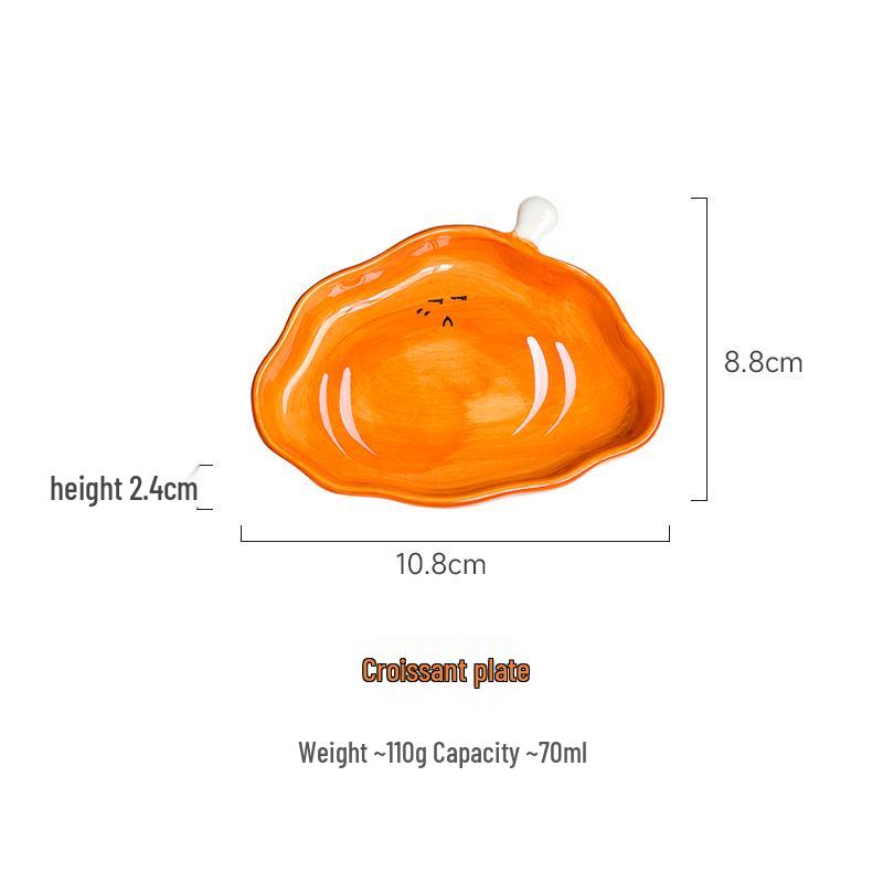 Ceramic Bread-Shaped Snack & Condiment Dish Set
Ceramic Bread-Shaped Snack & Condiment Dish Set