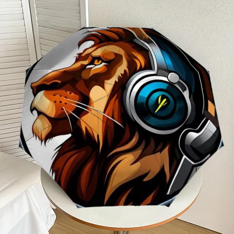 1pc DJ Lion Automatic Folding Umbrella - Compact 8-Rib Design,Perfect Gift for Friends & Family yy250926018
1pc DJ Lion Automatic Folding Umbrella - Compact 8-Rib Design,Perfect Gift for Friends & Family yy250926018