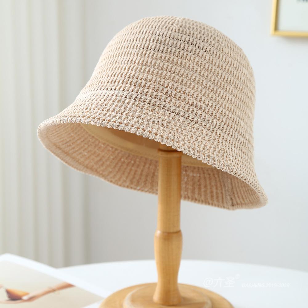 Women s Hollow-Out Bucket Hat Solid Color Artistic Straw Woven Fisherman s Summer Sunhat 56-58cm легкие хаки
Women s Hollow-Out Bucket Hat Solid Color Artistic Straw Woven Fisherman s Summer Sunhat 56-58cm легкие хаки