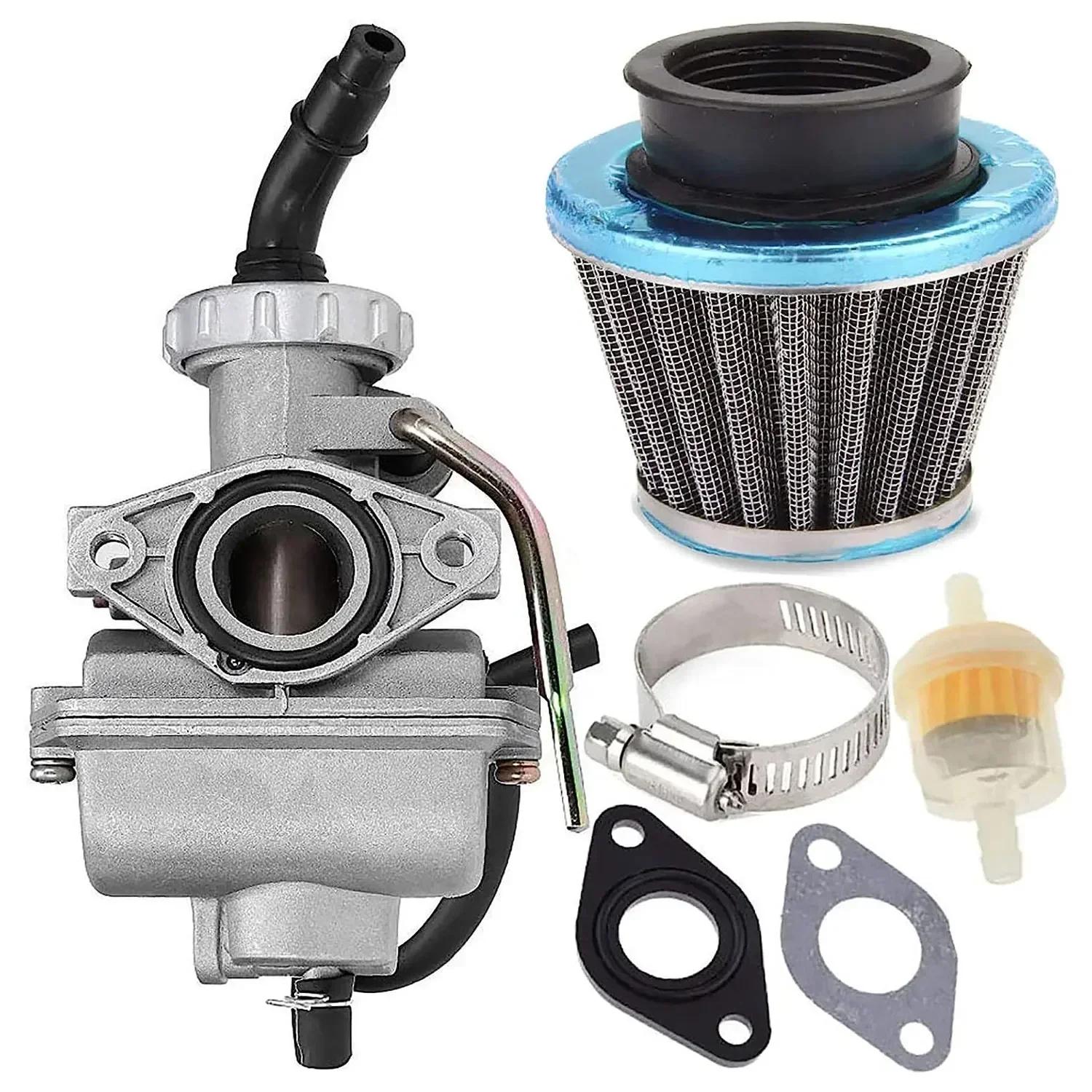 PZ20 Carburetor 50cc 70cc 90cc 110cc 125cc CRF80F XR50R 4 Stroke Engine ATV UTVs Honda with Air Fuel Filter
PZ20 Carburetor 50cc 70cc 90cc 110cc 125cc CRF80F XR50R 4 Stroke Engine ATV UTVs Honda with Air Fuel Filter