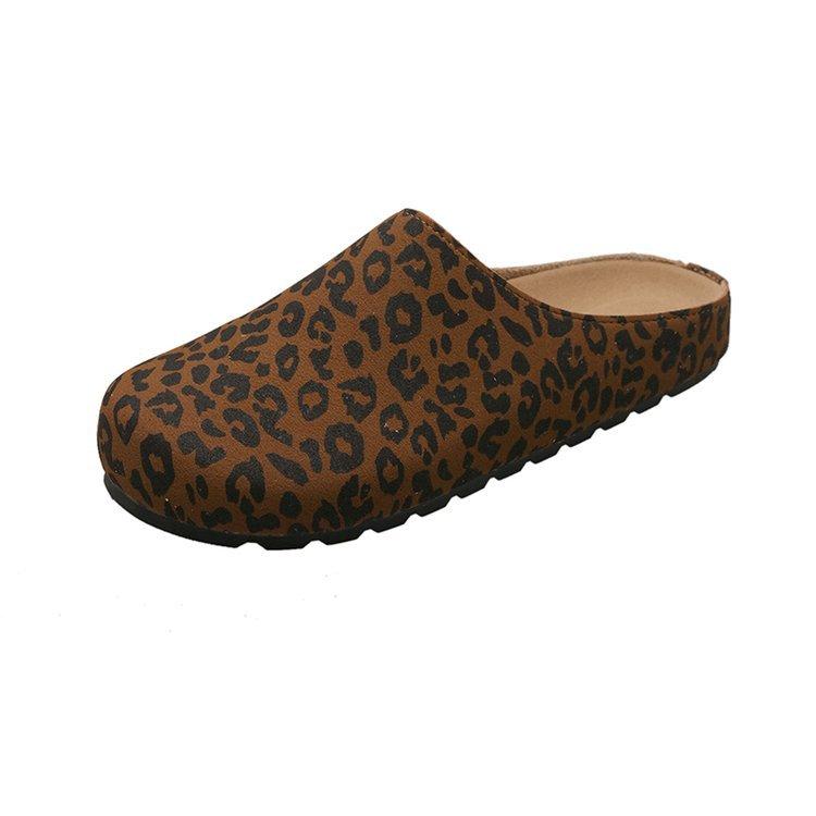 New Women s Slippers Closed Toe Round Toe Suede Clogs Sandals Autumn New Retro Solid Color Flat Bottom Women s Slingback Shoes 43 леопард друку кольору
New Women s Slippers Closed Toe Round Toe Suede Clogs Sandals Autumn New Retro Solid Color Flat Bottom Women s Slingback Shoes 43 леопард друку кольору