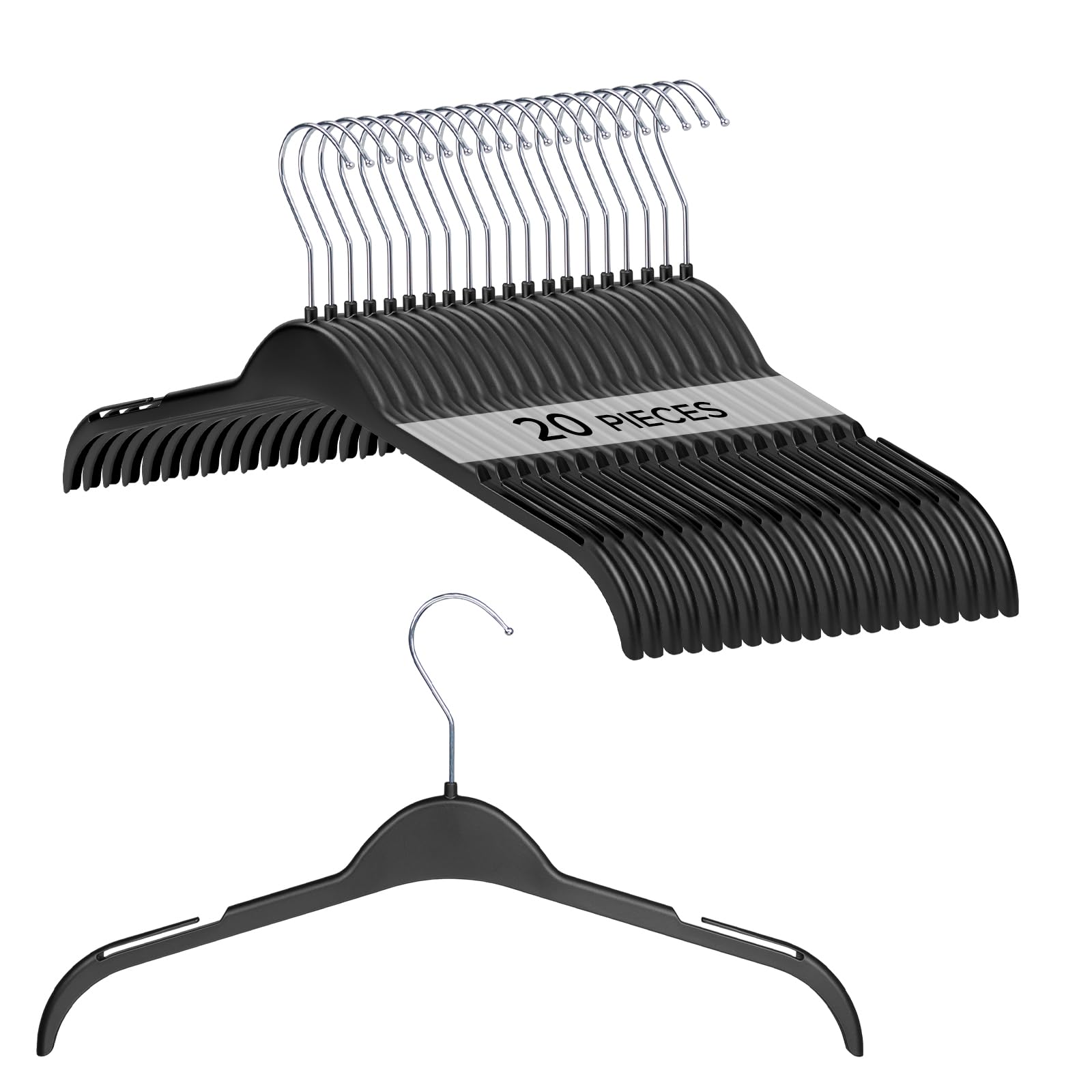 Donext 38cm Set of Clothes Laundry Multifunctional Prevents Clothes from Losing Windproof Black Hanger, Wide, 20, Hanger, Hanger, Storage, Non-Slip,
Donext 38cm Set of Clothes Laundry Multifunctional Prevents Clothes from Losing Windproof Black Hanger, Wide, 20, Hanger, Hanger, Storage, Non-Slip,