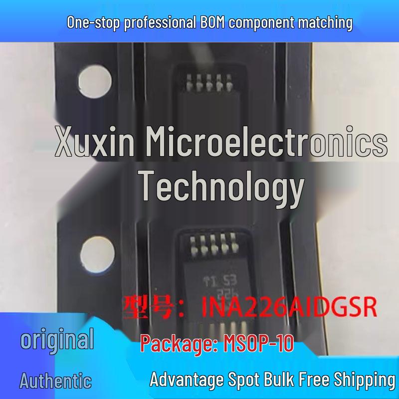 INA226AIDGSR Current Amplifier MSOP10 Chip - Original & New Integrated Monitoring IC
INA226AIDGSR Current Amplifier MSOP10 Chip - Original & New Integrated Monitoring IC