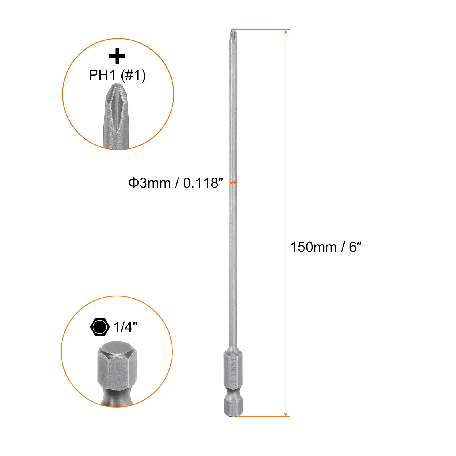 1/5/10pcs PH0 PH1 PH2 PH3 Phillips Screwdriver Bit Cross Head Drill Bits 1/4 Hex Shank Magnetic S2 Electric Screw Driver Bit 1Pc
1/5/10pcs PH0 PH1 PH2 PH3 Phillips Screwdriver Bit Cross Head Drill Bits 1/4 Hex Shank Magnetic S2 Electric Screw Driver Bit 1Pc