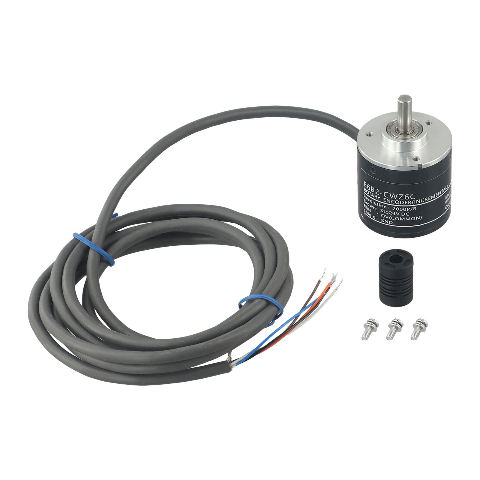 Compatibility For 360P R Metal Shell Encoder High Resolution Encoder Multi-Phase Output 0-100KHz Response Frequency
Compatibility For 360P R Metal Shell Encoder High Resolution Encoder Multi-Phase Output 0-100KHz Response Frequency