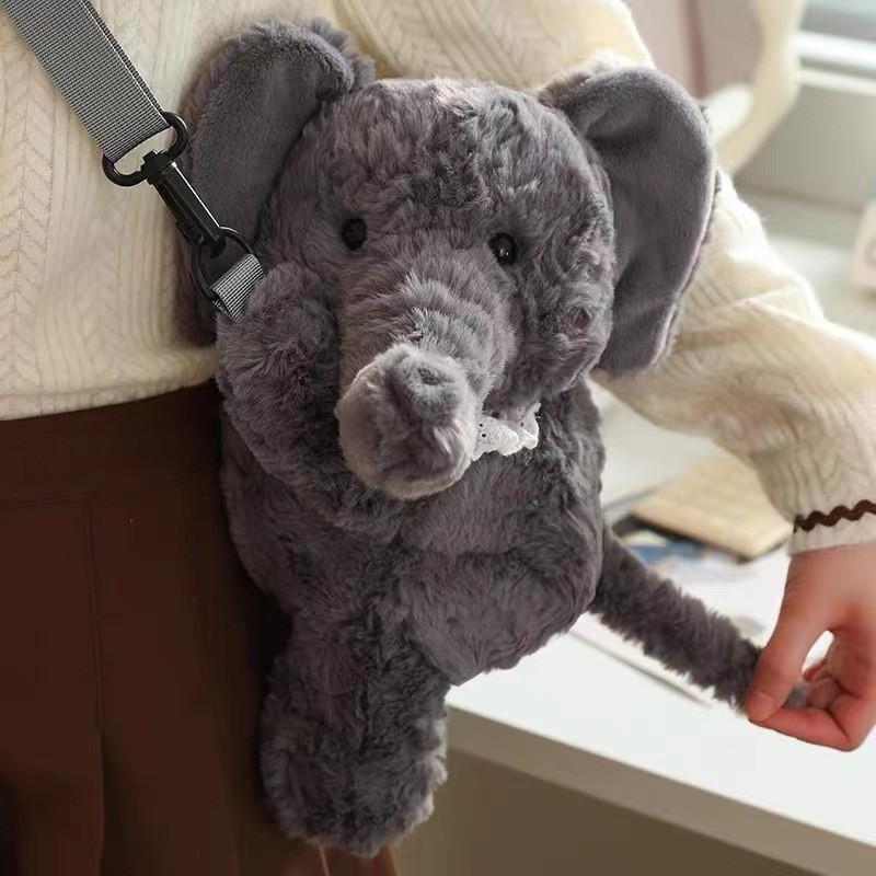 Rabbit Sheep Bear Elephant Plush Single Shoulder Crossbody Bag Animal Toy Doll Elephant
Rabbit Sheep Bear Elephant Plush Single Shoulder Crossbody Bag Animal Toy Doll Elephant