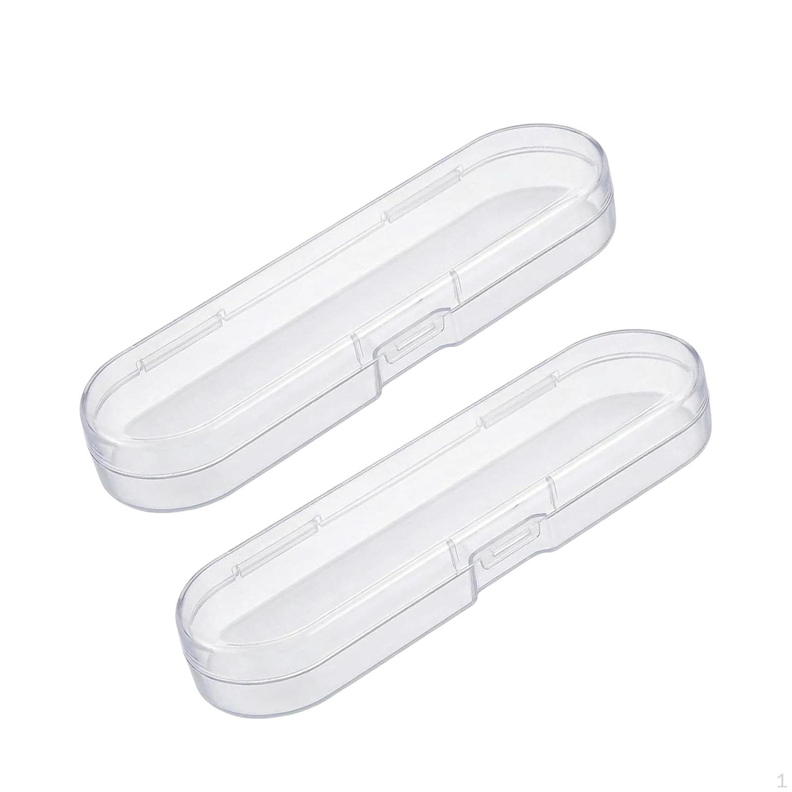 2 Pieces Clear Pencil Case Storage Box Multi Purpose Supply Holder with Lid Container Organizer for
2 Pieces Clear Pencil Case Storage Box Multi Purpose Supply Holder with Lid Container Organizer for