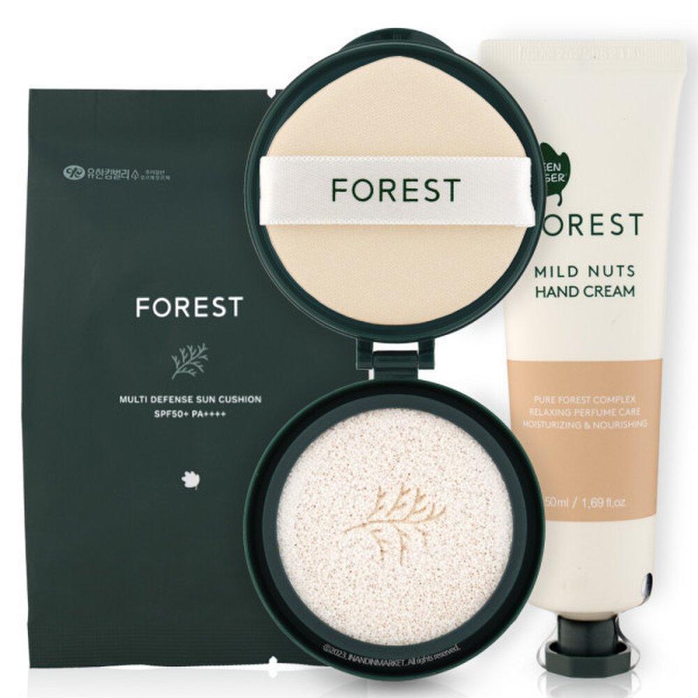 Green Finger Forest Clean Multi Defense Sun Cushion Refill (25g) + Nuts Hand Cream (50ml)
Green Finger Forest Clean Multi Defense Sun Cushion Refill (25g) + Nuts Hand Cream (50ml)